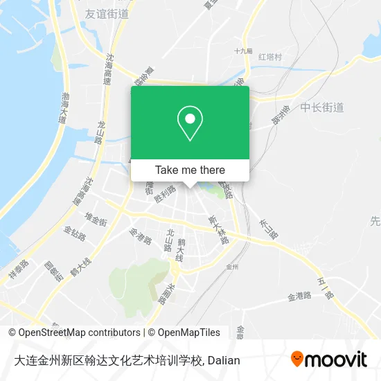 大连金州新区翰达文化艺术培训学校 map