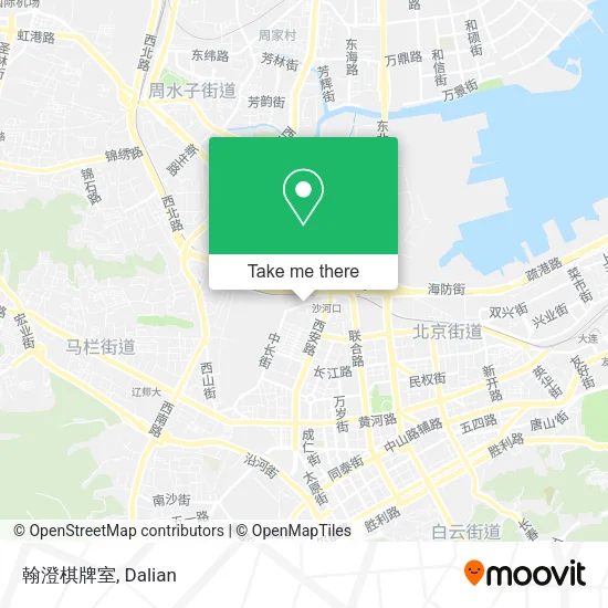 翰澄棋牌室 map
