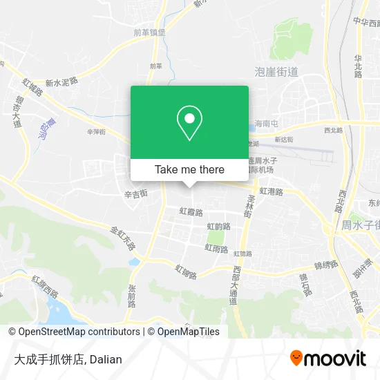 大成手抓饼店 map