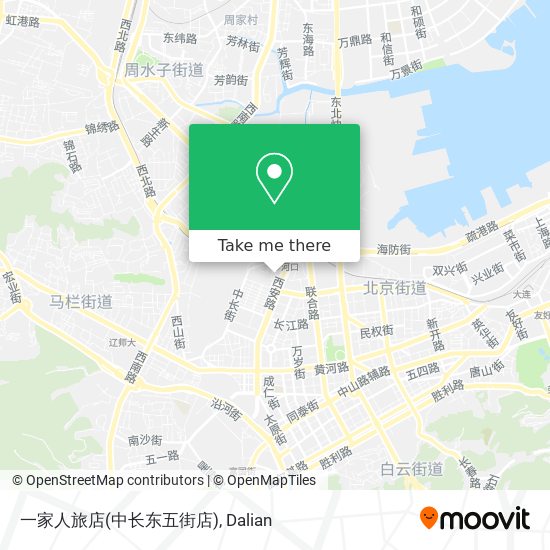 一家人旅店(中长东五街店) map