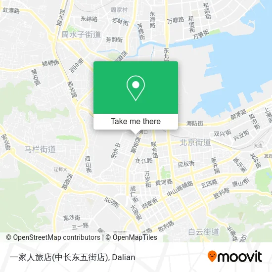 一家人旅店(中长东五街店) map