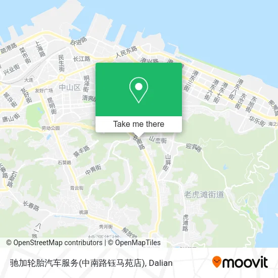 驰加轮胎汽车服务(中南路钰马苑店) map