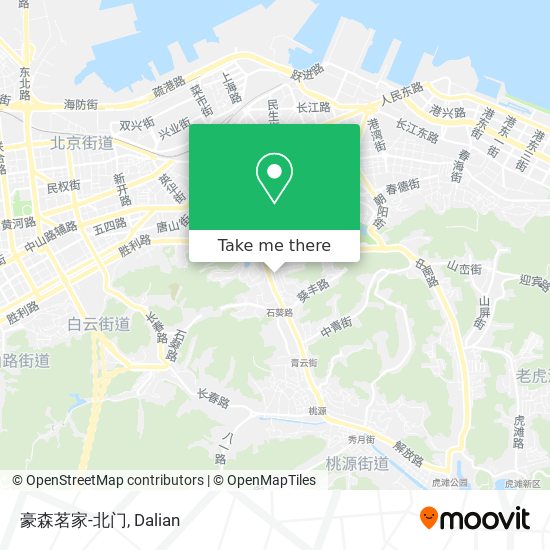 豪森茗家-北门 map