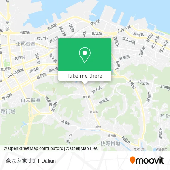 豪森茗家-北门 map