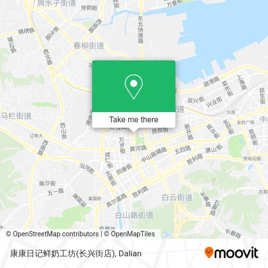 康康日记鲜奶工坊(长兴街店) map