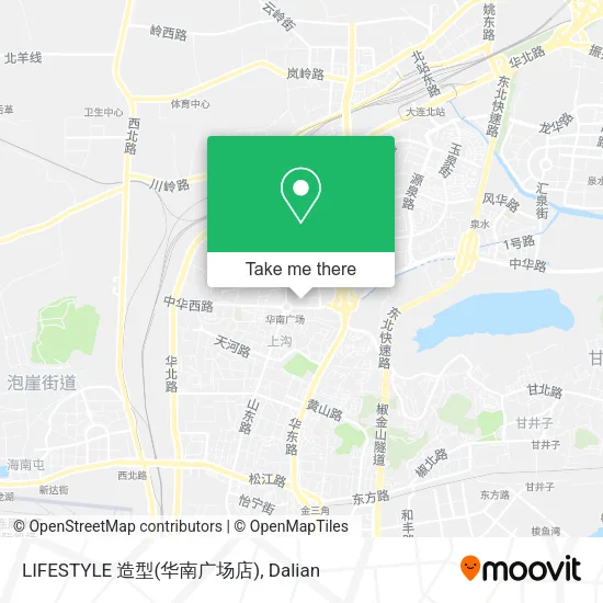 LIFESTYLE 造型(华南广场店) map