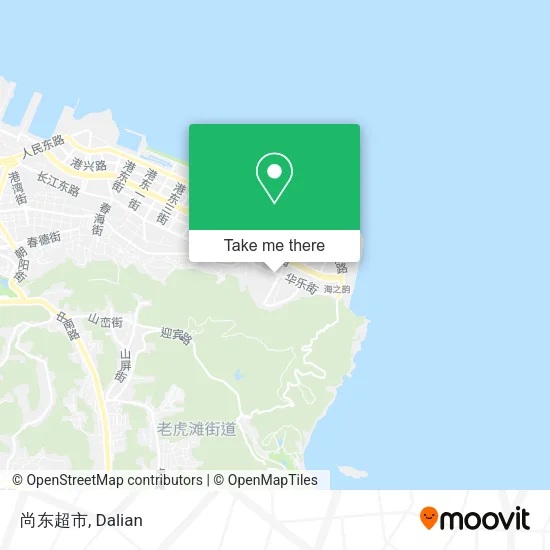尚东超市 map