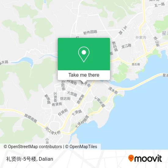 礼贤街-5号楼 map