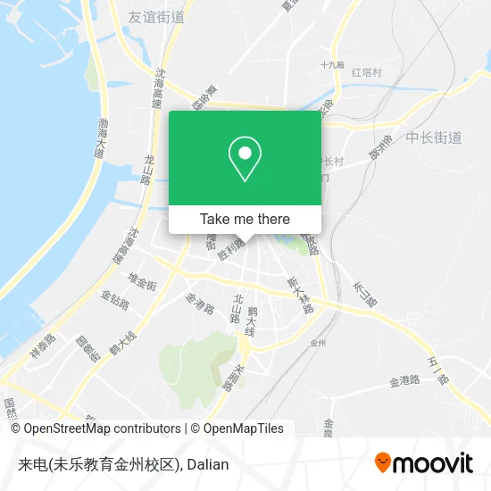 来电(未乐教育金州校区) map