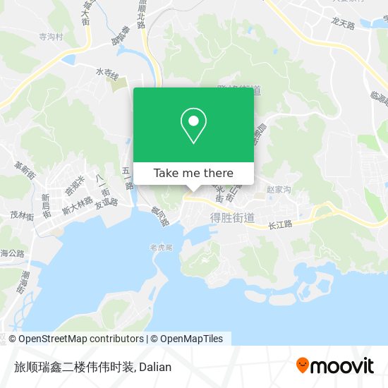 旅顺瑞鑫二楼伟伟时装 map