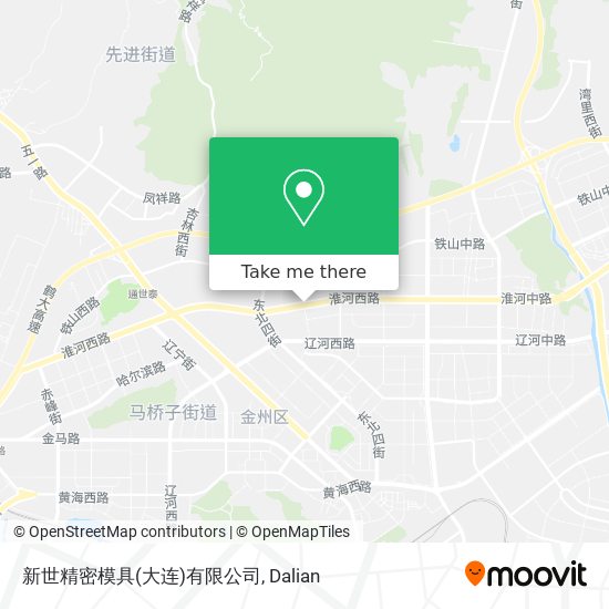 新世精密模具(大连)有限公司 map