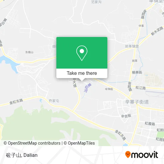 砬子山 map