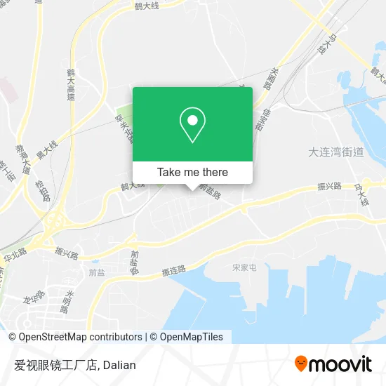 爱视眼镜工厂店 map