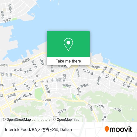 Intertek Food/BA大连办公室 map