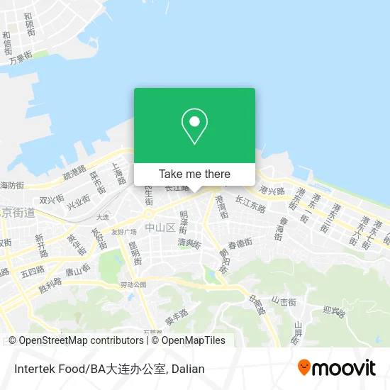 Intertek Food/BA大连办公室 map