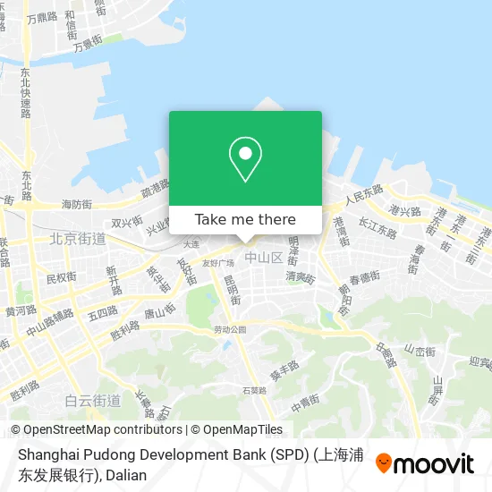 Shanghai Pudong Development Bank (SPD) (上海浦东发展银行) map