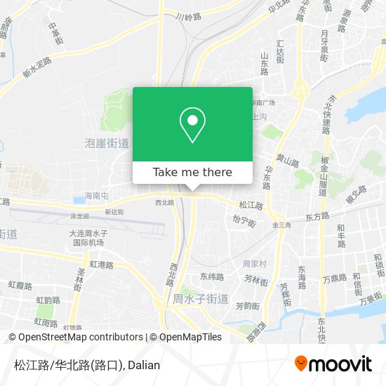 松江路/华北路(路口) map