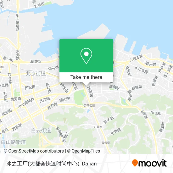 冰之工厂(大都会快速时尚中心) map