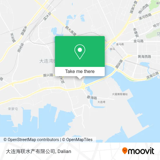 大连海联水产有限公司 map