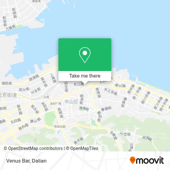 Venus Bar map
