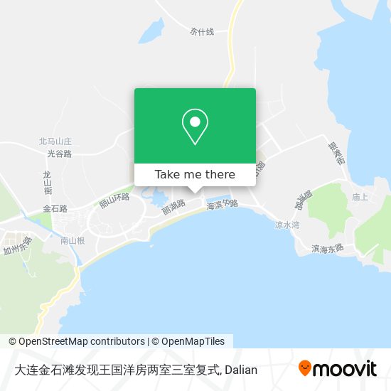 大连金石滩发现王国洋房两室三室复式 map