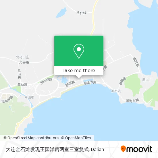 大连金石滩发现王国洋房两室三室复式 map