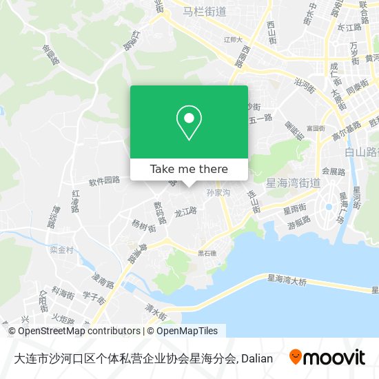 大连市沙河口区个体私营企业协会星海分会 map