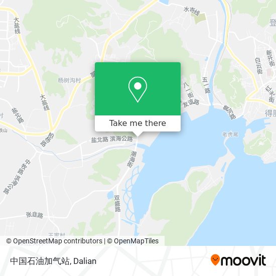 中国石油加气站 map