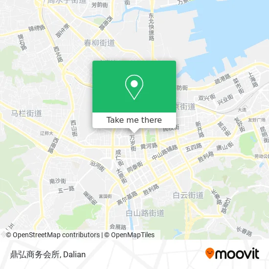 鼎弘商务会所 map