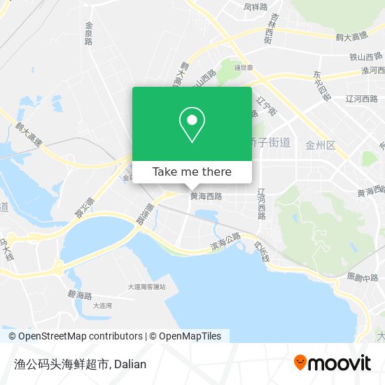 渔公码头海鲜超市 map