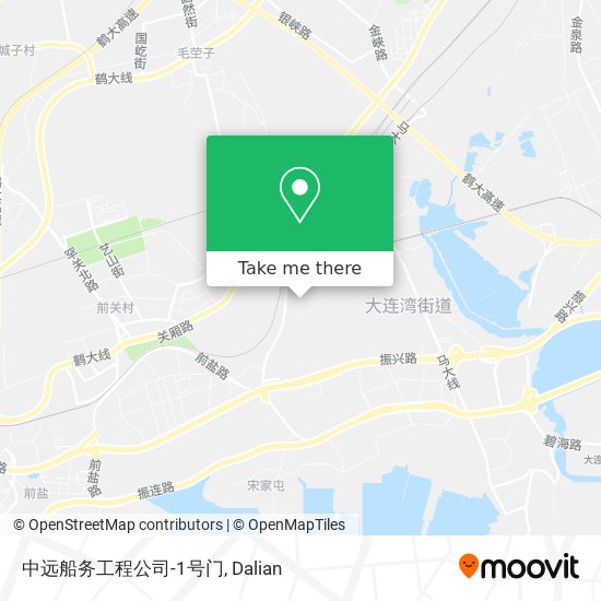 中远船务工程公司-1号门 map