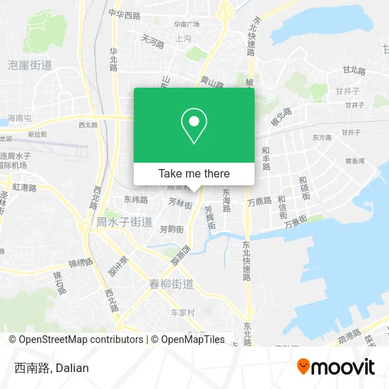 西南路 map