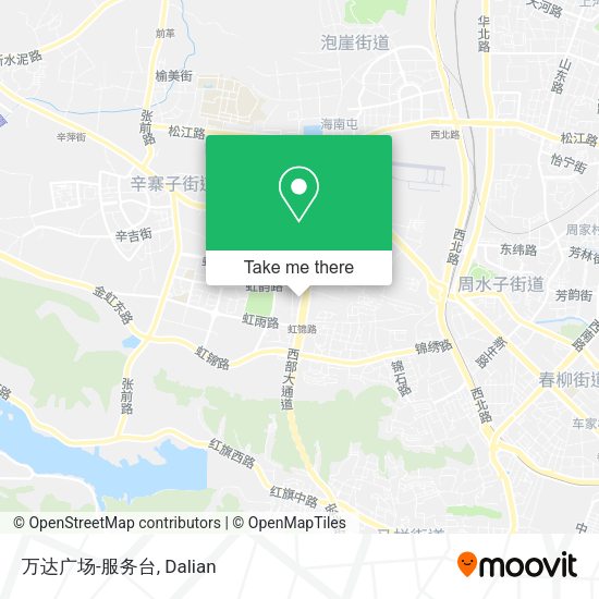 万达广场-服务台 map