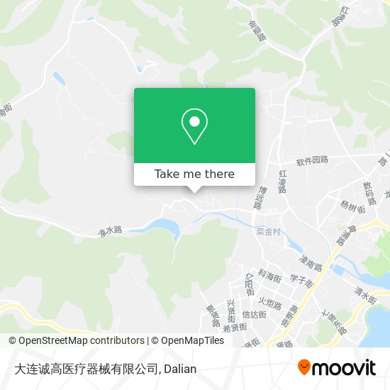 大连诚高医疗器械有限公司 map