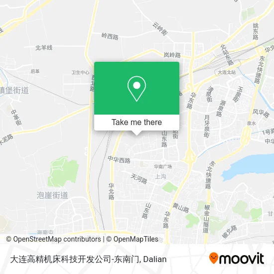 大连高精机床科技开发公司-东南门 map