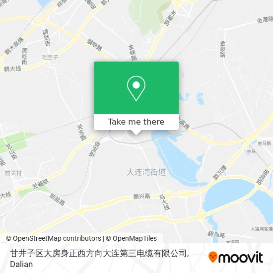 甘井子区大房身正西方向大连第三电缆有限公司 map