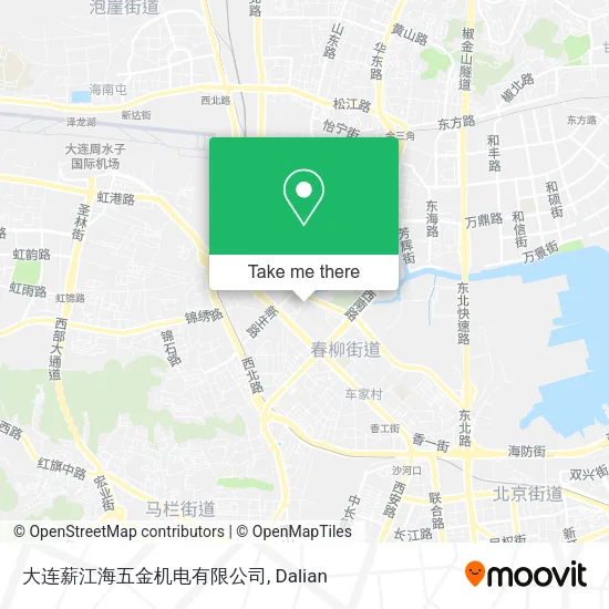 大连薪江海五金机电有限公司 map