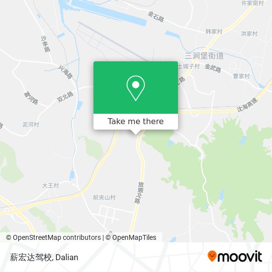薪宏达驾校 map