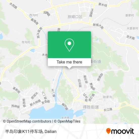 半岛印象K11停车场 map