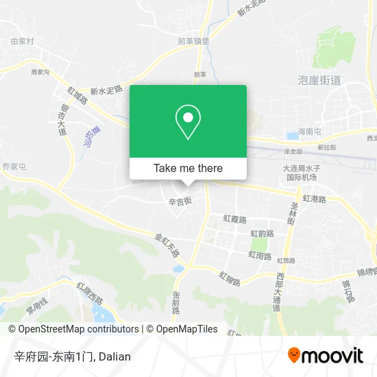 辛府园-东南1门 map