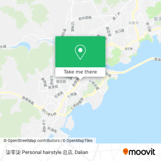 柒零柒  Personal hairstyle 总店 map