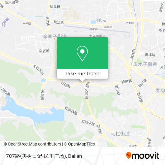 707路(美树日记-民主广场) map