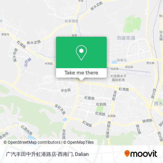 广汽丰田中升虹港路店-西南门 map