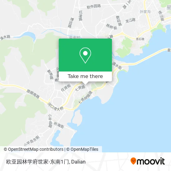 欧亚园林学府世家-东南1门 map