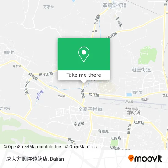 成大方圆连锁药店 map