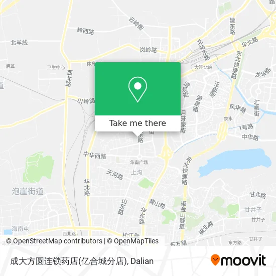 成大方圆连锁药店(亿合城分店) map