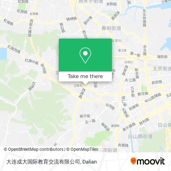 大连成大国际教育交流有限公司 map
