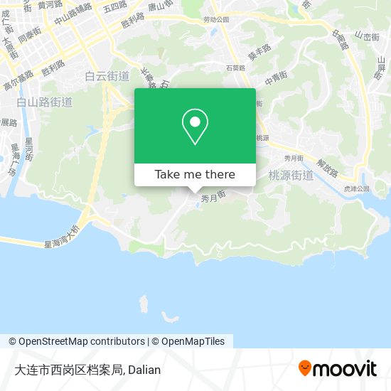 大连市西岗区档案局 map
