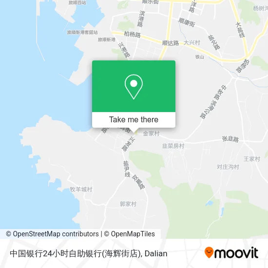 中国银行24小时自助银行(海辉街店) map