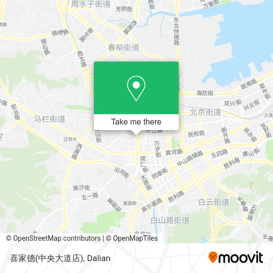 喜家德(中央大道店) map